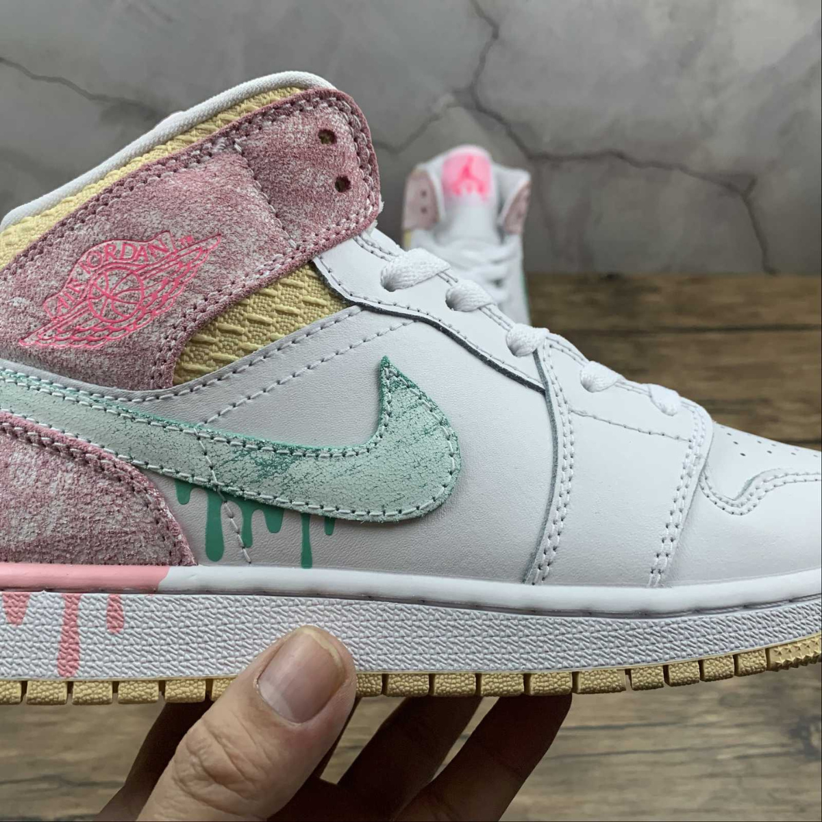 Air Jordan 1 Mid Ice Cream