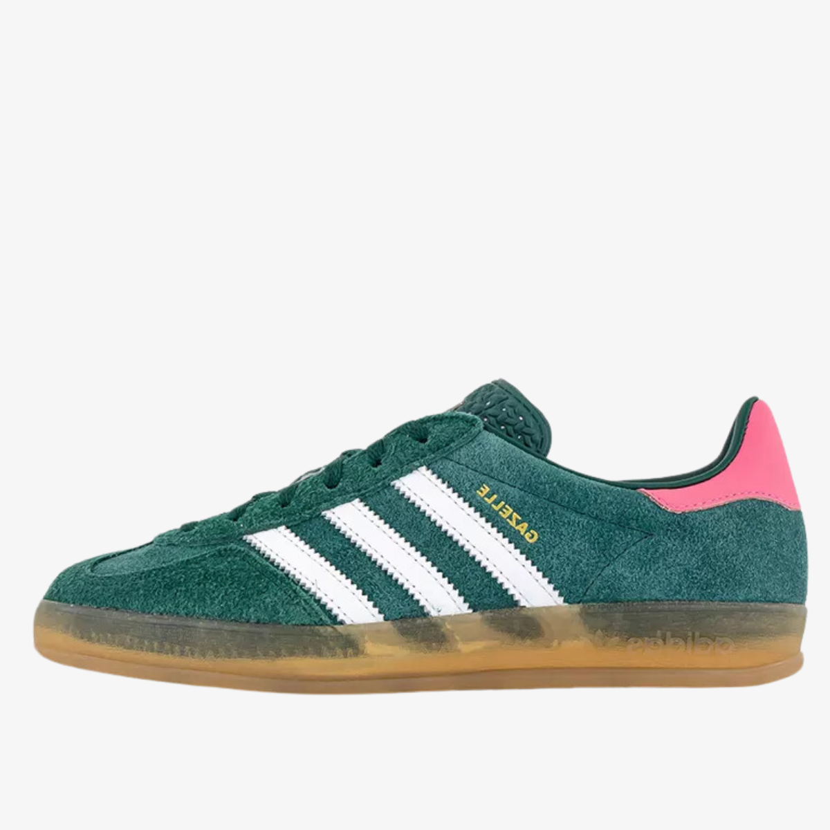 Gazelle Indoor Collegiate Green Lucid Pink