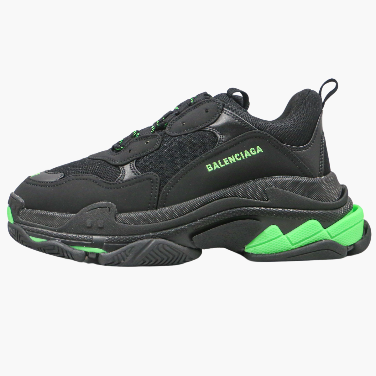 Balenciaga Triple S Black Green