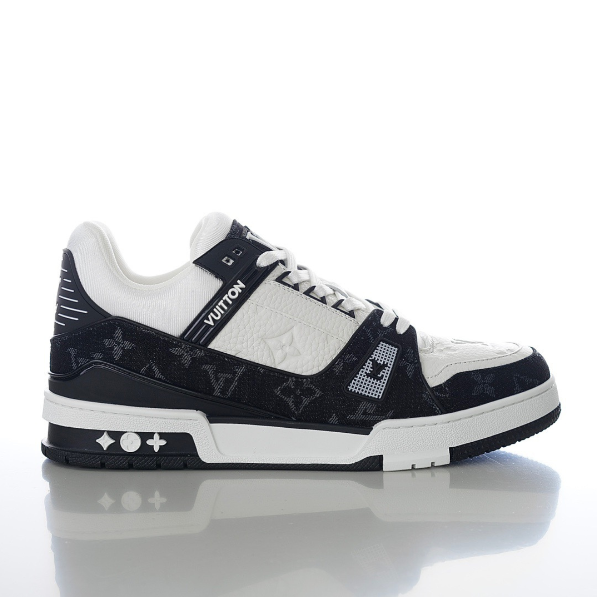 LV Trainer Monogram Denim Black