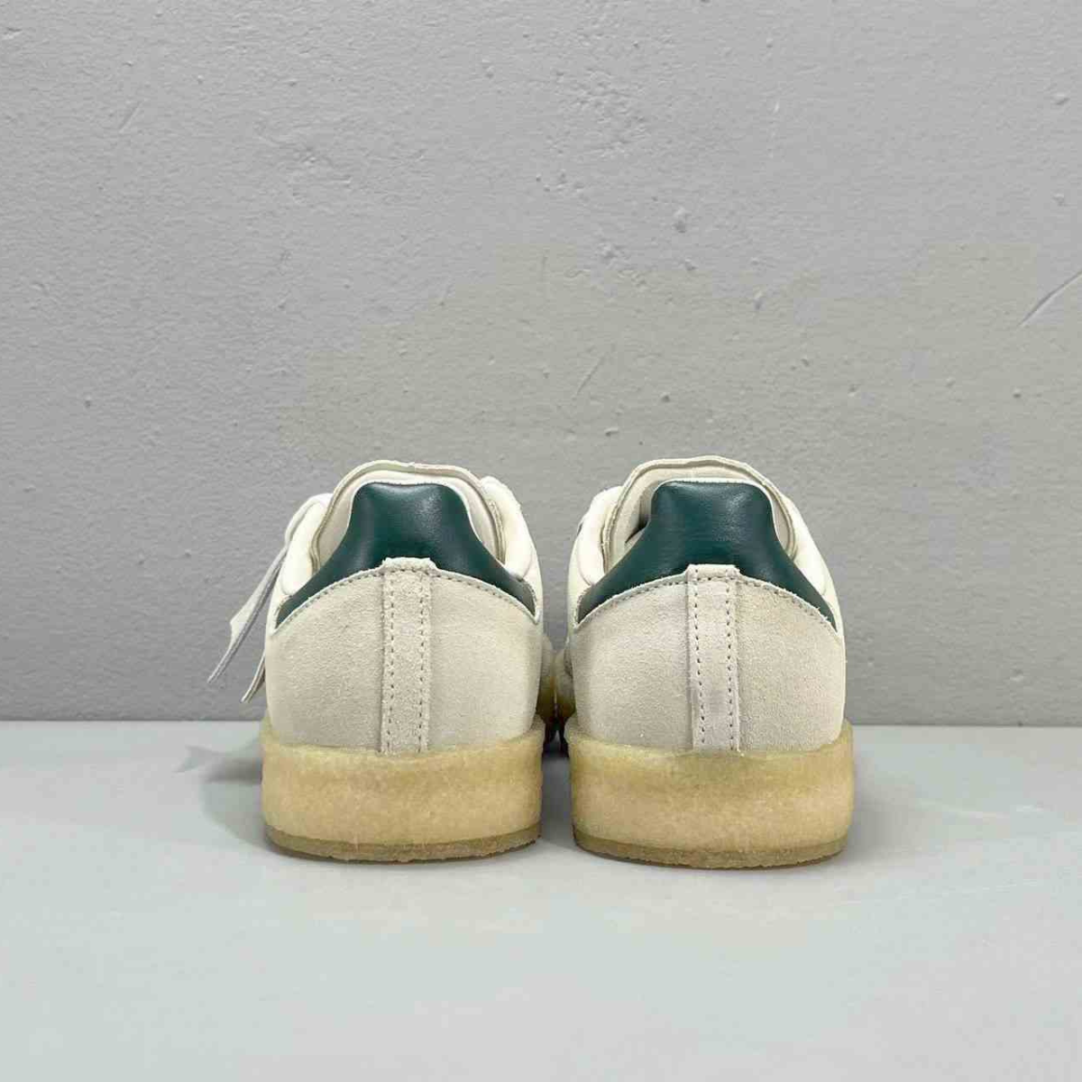 Samba Clarks 8th Street by Ronnie Fieg White Green