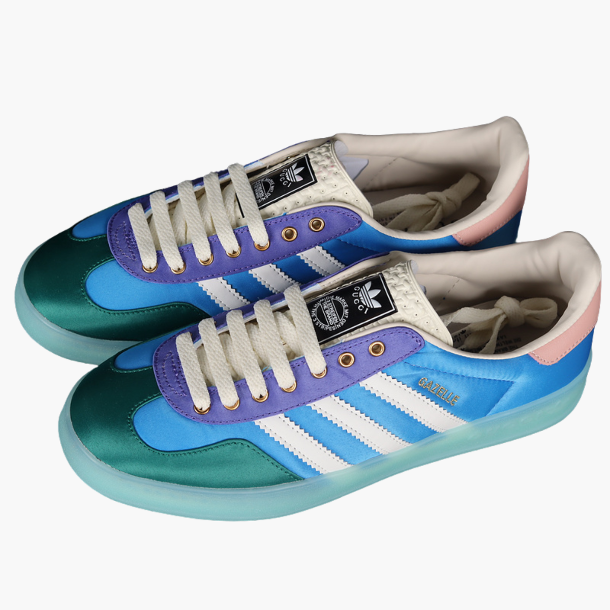 Gucci x Gazelle Shoes Light Multicolor