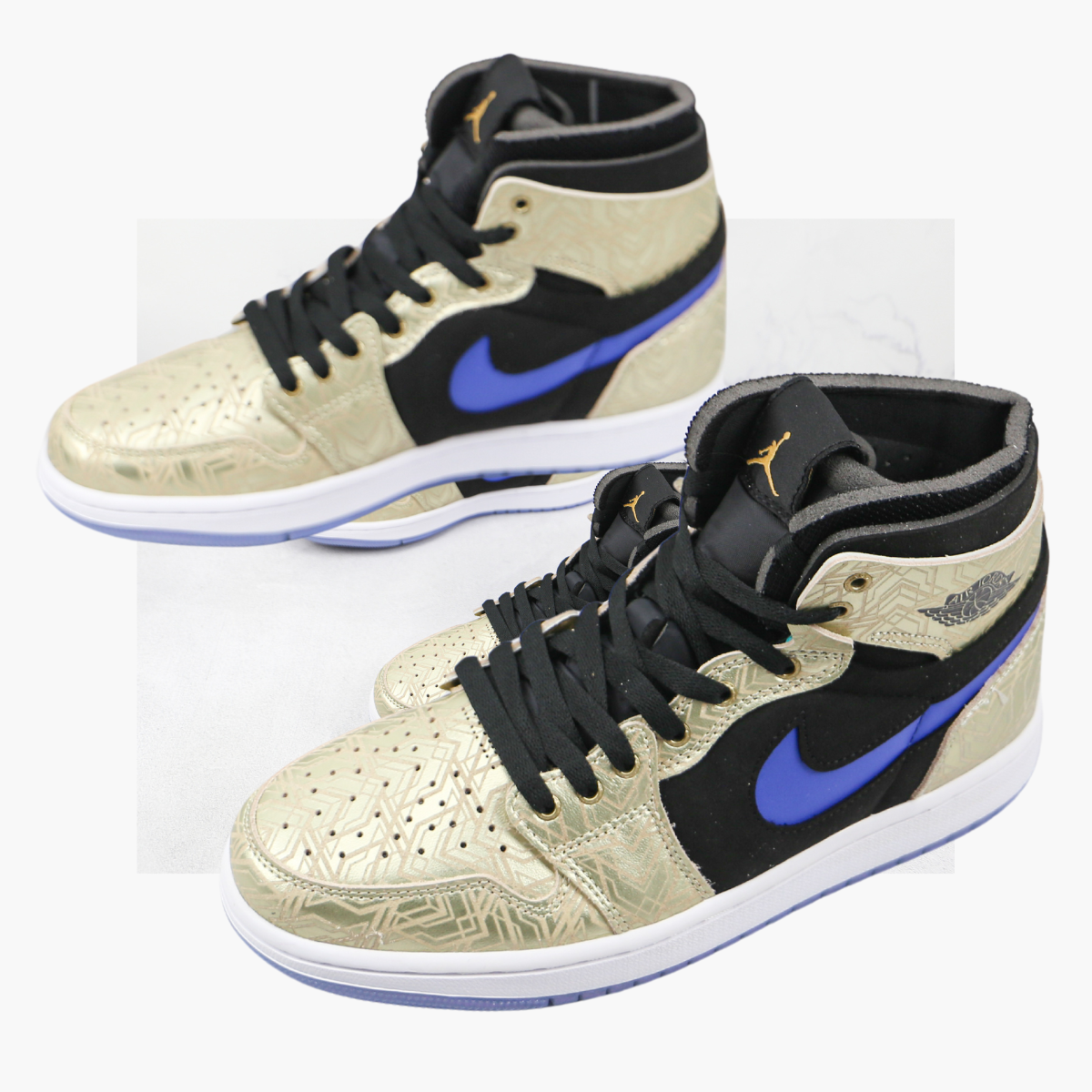 Air Jordan 1 High Zoom Air Gold Laser