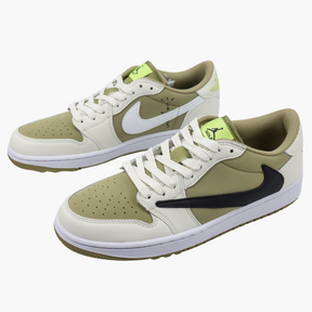 Travis Scott x Air Jordan 1 Low Golf Neutral Olive