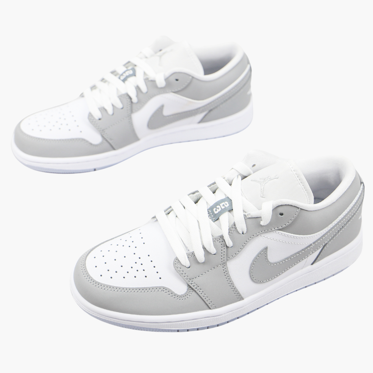 Air Jordan 1 Low White Wolf Grey