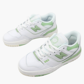 NB 550 white green