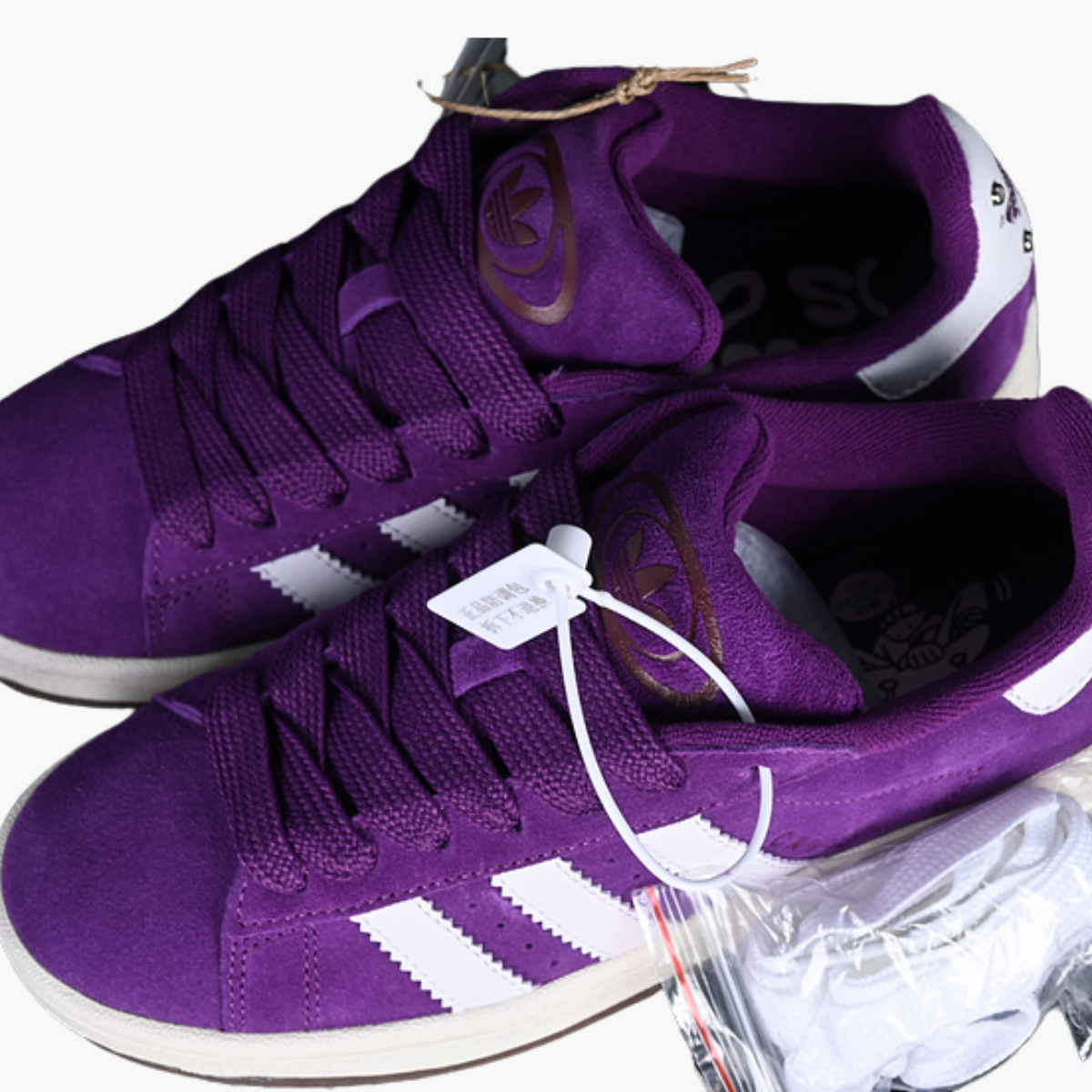 Campus 00s Purple White