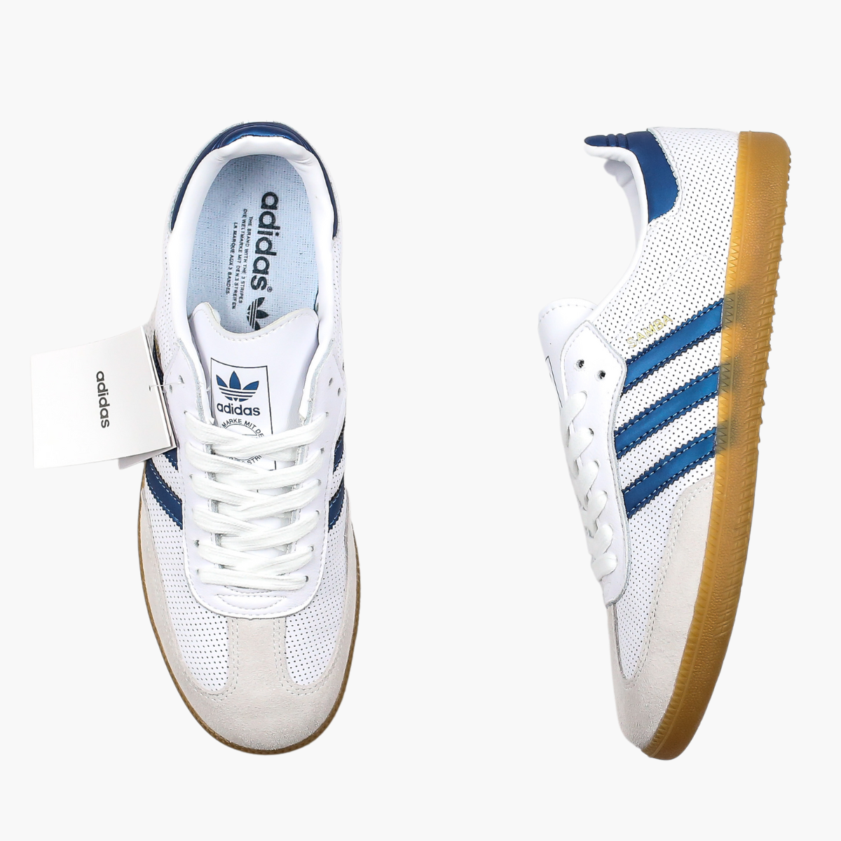 Samba White Blue