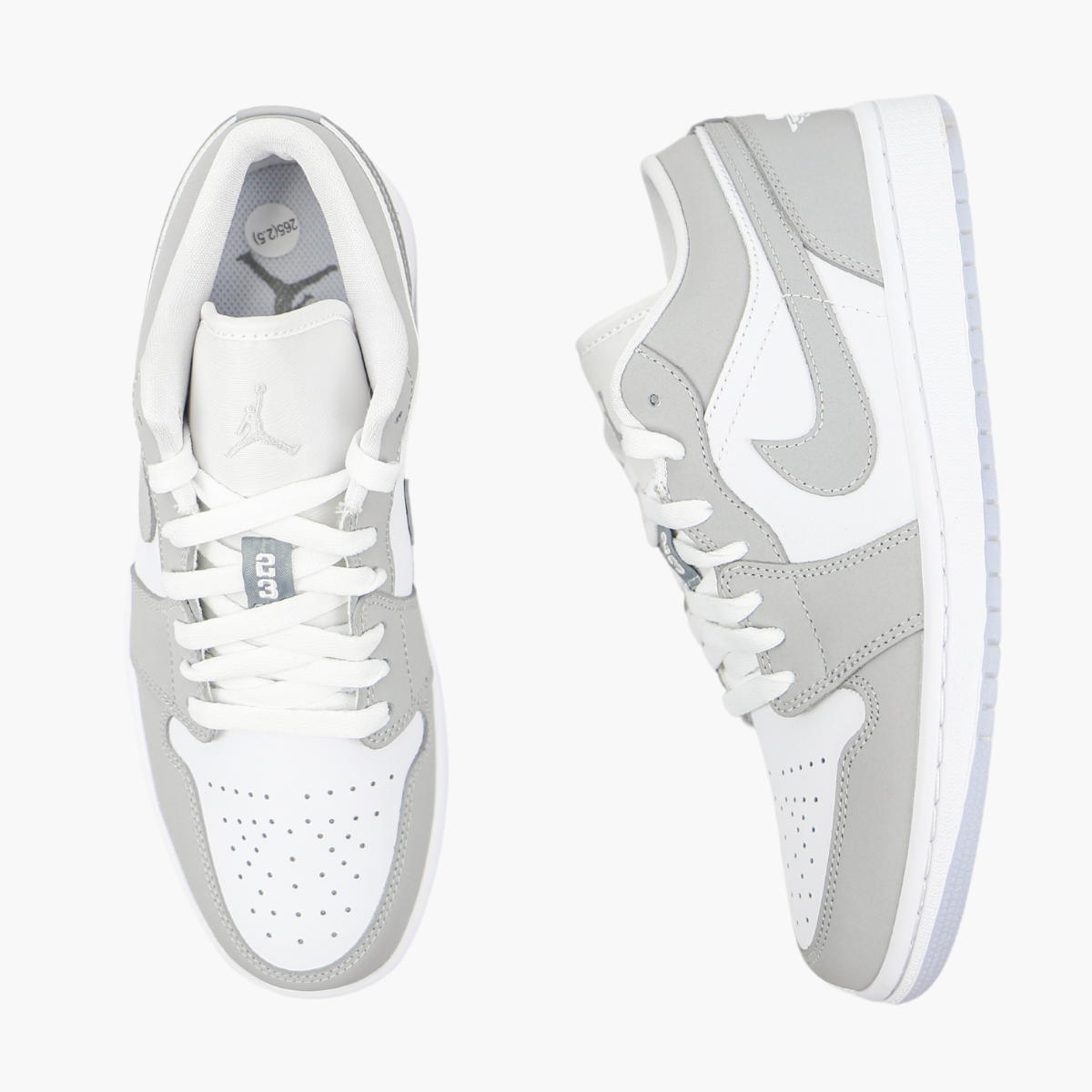 Air Jordan 1 Low White Wolf Grey