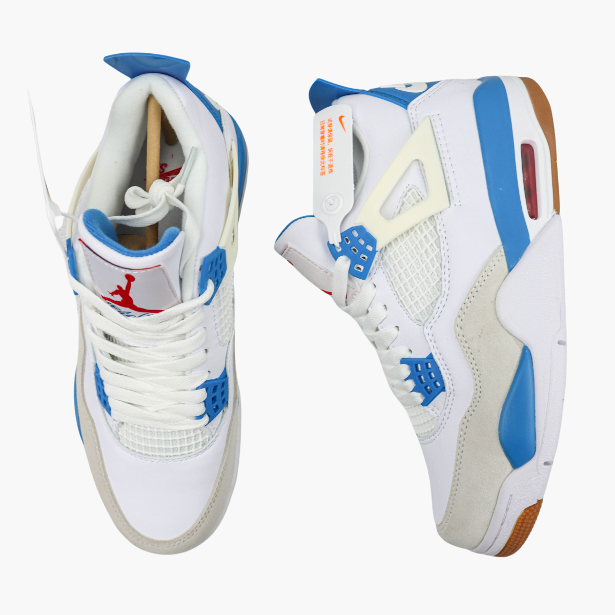 Air Jordan 4 Retro White Blue