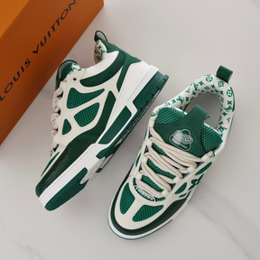 LV Skate Sneaker Green White