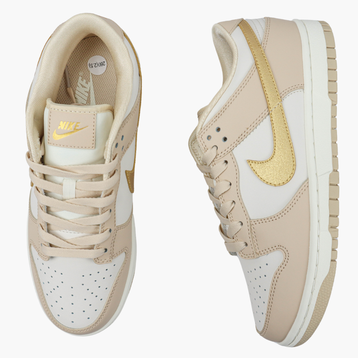 Dunk Low Metallic Gold