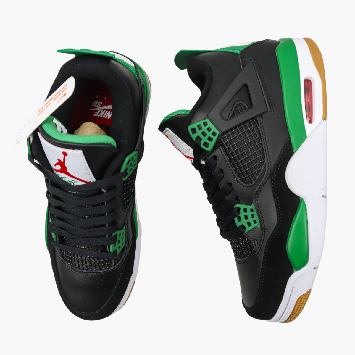 Air Jordan 4 Retro Black Green