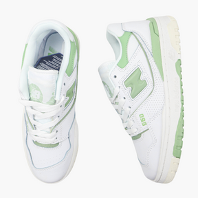 NB 550 white green