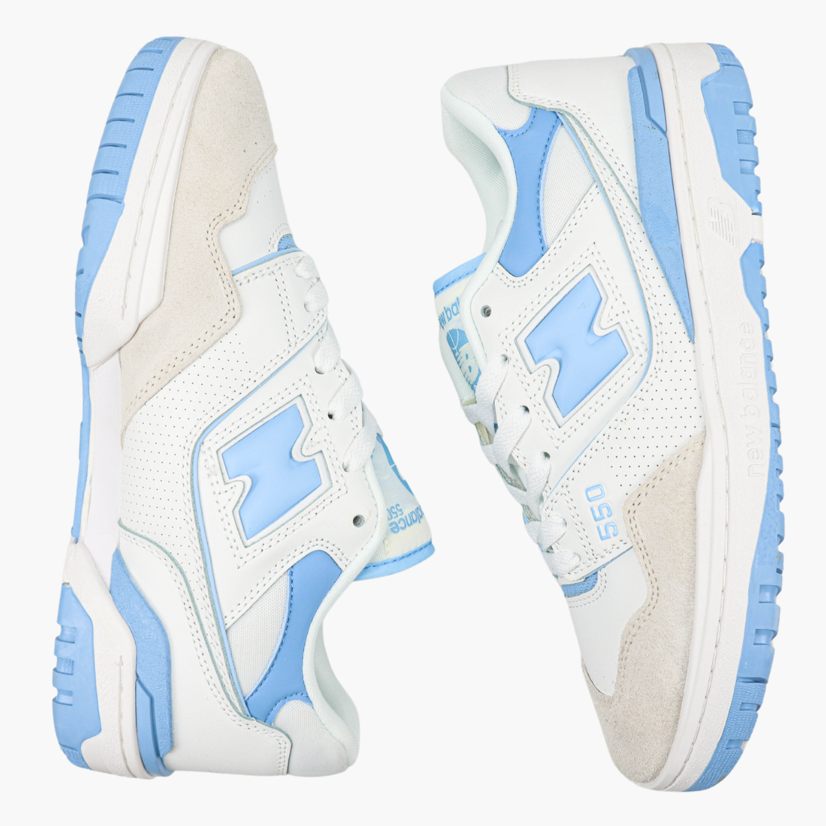 NB 550 White Blue