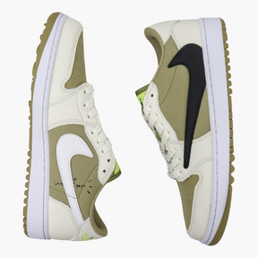 Travis Scott x Air Jordan 1 Low Golf Neutral Olive