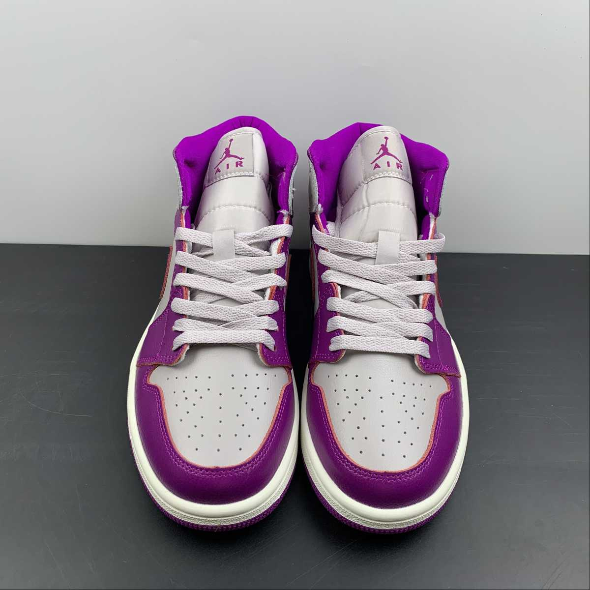 Air Jordan 1 Mid Gray Pourple