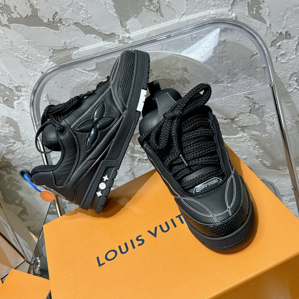 LV Skate Low Black