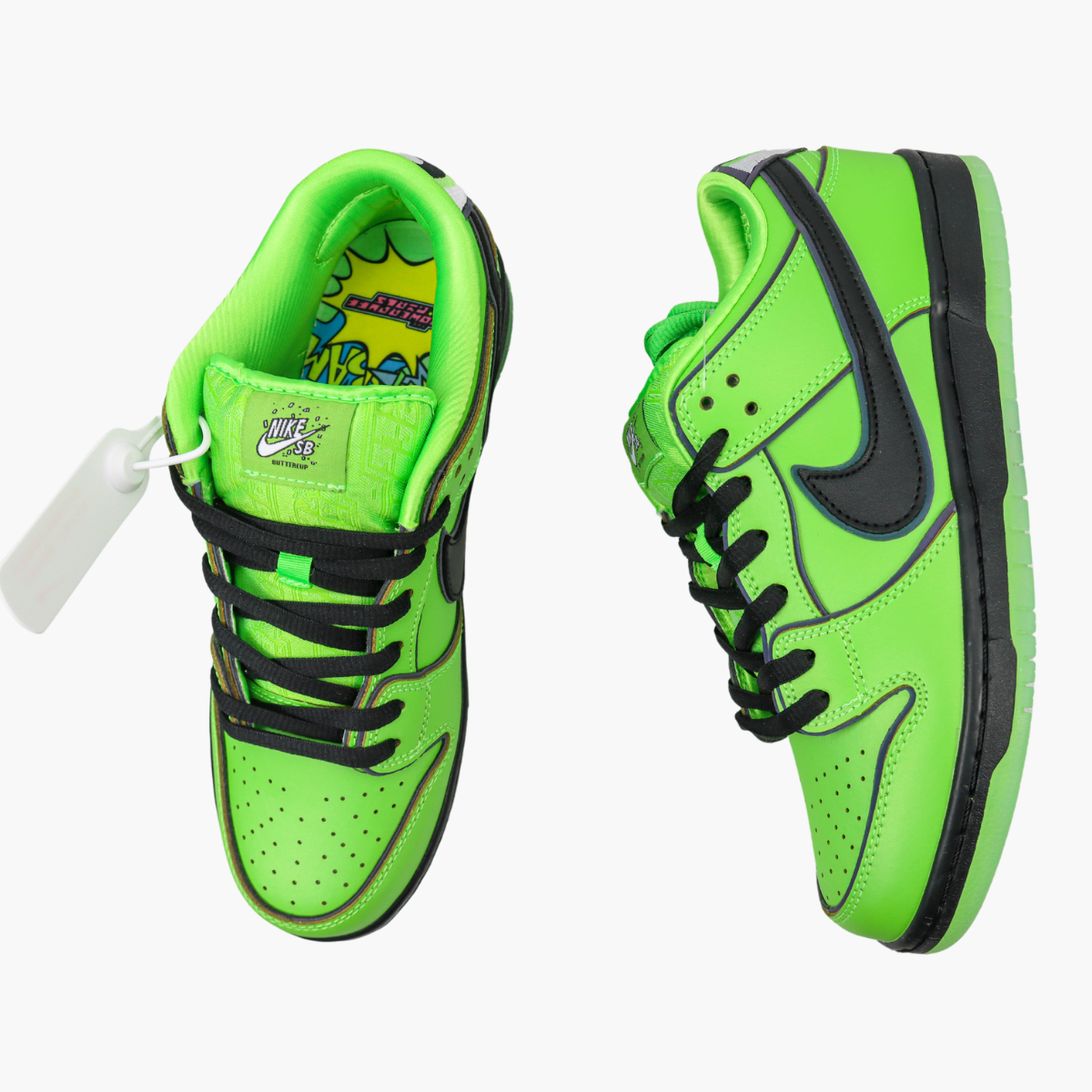 As meninas Super Poderosas x Dunk Low