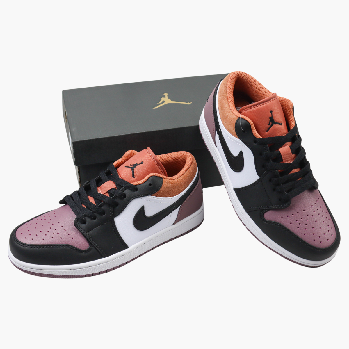 Air Jordan 1 Low Purple Orange