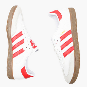 Samba Vegan OG Shoes Footwear White Red