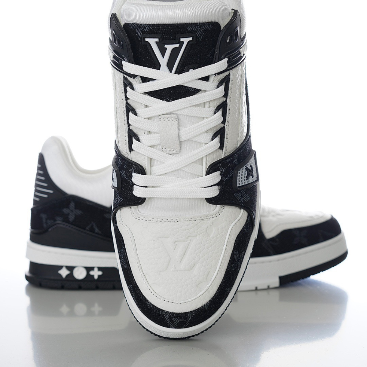 LV Trainer Monogram Denim Black