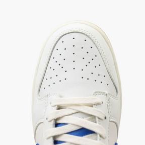 Dunk Low White Blue logo