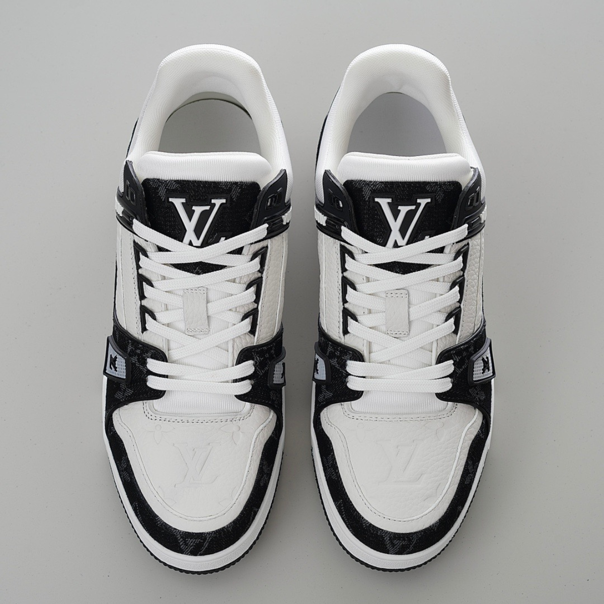 LV Trainer Monogram Denim Black