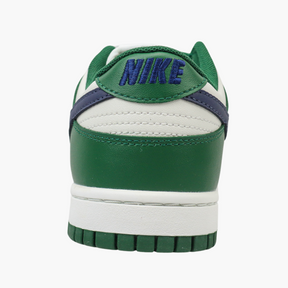 Dunk Low Branco Verde Azul