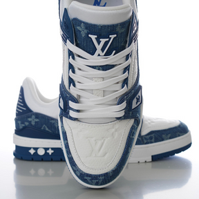 LV Trainer Monogram Denim Blue