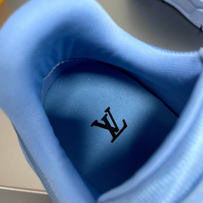 LV Blue Embossed Trainer