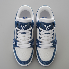 LV Trainer Monogram Denim Blue