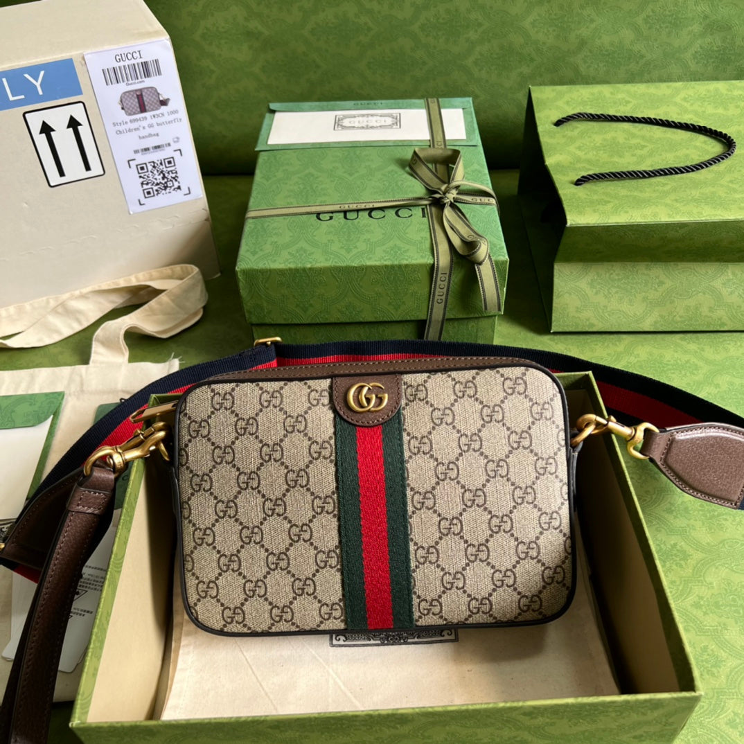 Gucci GG Supreme Ophidia Shoulder Bag