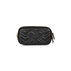 Mini GG Marmont Triple Zip Câmera Chain Bag